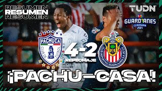 Resumen y goles  Pachuca 42 Chivas  Guard1anes 2021 MX Repechaje  TUDN [upl. by Gifford]