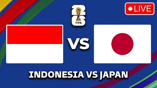 🔴 INDONESIA VS JAPAN FIFA WORLD CUP 2026 AFC ASIAN QUALIFIERS PREVIEW amp PREDICTIONS [upl. by Charmain]