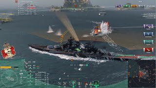 WOWS Pommern is a menace in Brawl [upl. by Pardew]