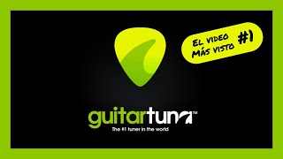 Cómo AFINAR tu Guitarra con la APP GuitarTuna 🥇 [upl. by Buxton]