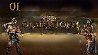 Lets Play Age of Gladiators  Ep01  Gameplay Introduction  Age of Gladiators Gameplay [upl. by Adnoek]