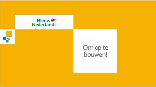 Nieuw Nederlands onderbouw  Om op te bouwen [upl. by Byron]