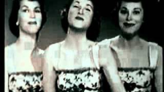 Sugartime  The McGuire Sisters 1958 [upl. by Gaul]