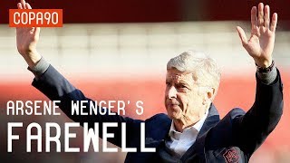 Arsene Wenger’s Emotional Farewell to Arsenal [upl. by Ahouh]