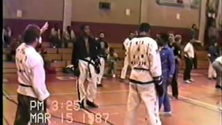 Exclusive Teenage Michael Jai White fighting 1987 Tournamentmp4 [upl. by Vaios]