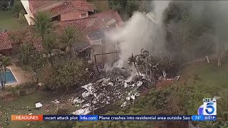 Plane crashes in Brazil killing all 61 aboard [upl. by Limoli24]