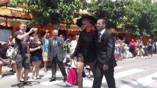 Bridegroom stolen at Gay Pride Sitges 2012 [upl. by Kerianne]