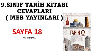 9SINIF TARİH KİTABI SAYFA 18 AFİŞ HAZIRLAMA [upl. by Renner]