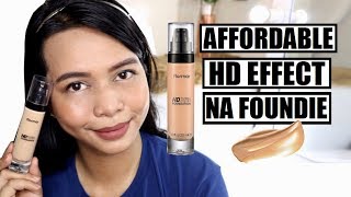 FLORMAR HD INVISIBLE COVER FOUNDATION  LYN VIDALLON [upl. by Ecirbaf]