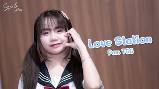 Pam Fancam  The Glass Girls  Love Station  STARRY☆NITE PreDebut Day  Donki Mall  20241201 [upl. by Anialad]