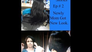 Vidyas Haircut Stories Ep  2 Very Long to Very Short Haircut [upl. by Kepner]