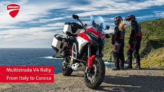 Exploring Corsica with Ducati Multistrada V4 Rally [upl. by Raffaj]