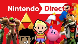 NINTENDO DIRECT LIVE REACTION [upl. by Henryson]