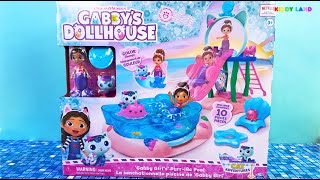 Opening Gabbys Dollhouse Gabby cat friend ship asmr no talking video unboxing stream [upl. by Vallo]