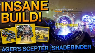 Destiny 2 NEW Agers Scepter and Shadebinder Warlock Build  INSANE EMPOWERED Agers Scepter Build [upl. by Saul661]