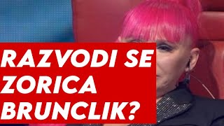 ZORICA BRUNCLIK SE RAZVODI CELA ESTRADA U ŠOKU [upl. by Eniamurt]