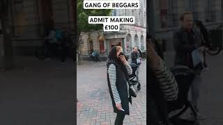 Fake Beggars exposed nottingham brokenbritain britishvalues [upl. by Eaves]