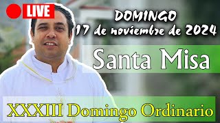 ✅ Padre Arturo Cornejo  MISA DE HOY  Domingo 17 de noviembre de 2024  MISA DOMINGO DE HOY [upl. by Aon]