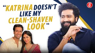 Vicky Kaushal REVEALS Why Katrina Kaif doesn’t like his cleanshaven look [upl. by Mccall]