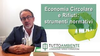 Economia Circolare e Rifiuti leggi e norme in Italia [upl. by Omoj735]