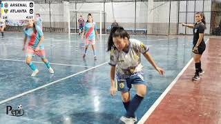 2024 AFA Futsal Fem 4ta Div Arsenal vs Atlanta 20240601 193341 [upl. by Lilak]