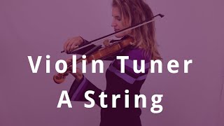 Violin Tuning A String Sound [upl. by Yrred]