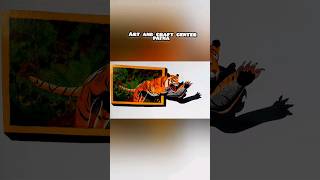 How to make tiger drawing step by step  How to draw a tiger Full body ashwinikumarartist drawing [upl. by Aneen833]