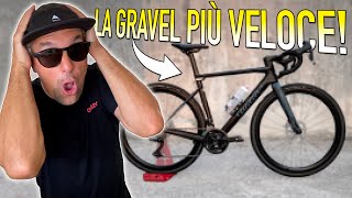 La bici GRAVEL più VELOCE del mondo 🚀 [upl. by Aicercal]