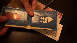 hawbuck dyneema ultralight wallet H01 [upl. by Donelson]