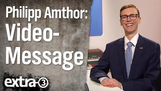 Philipp Amthor mit einer VideoMessage  extra 3  NDR [upl. by Ahsiadal770]