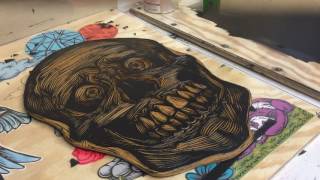 Woodcut T Shirts with Noosh Studios [upl. by Nel246]