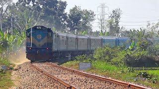 International Passenger Train  Bandhan Express Train KolkataKhulna  IndiaBangladesh [upl. by Tserof]