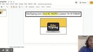 Screencast EduTyping Lessons 1415 [upl. by Libbey832]