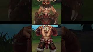 Udyr VGU Update  All Skins Comparison shorts leagueoflegends udyr udyrreword [upl. by Yremrej]