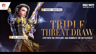 Triple Threat Draw  Garena Call of Duty Mobile [upl. by Heiskell]