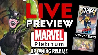 2024 Marvel Platinum Preview  2007 Marvel Masterpieces Unboxing [upl. by Eudoca]