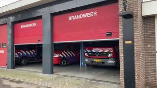 Opkomst en Uitruk Brandweer [upl. by Olnek838]