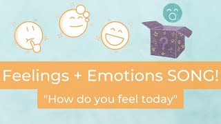 Feelings and emotions song for kids and students [upl. by Dranyar]