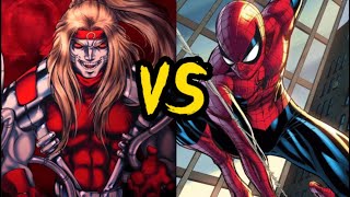 quotQuien ganaríaquot SPIDERMAN VS OMEGA RED shorts marvel gokudc comisc manga goku blackadam [upl. by Estey]