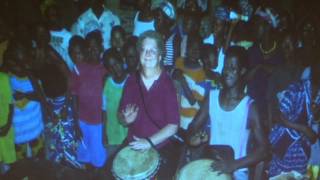 Dr Janice Haworth African Drum Notation  Lakeland News at Ten  September 14 2011m4v [upl. by Harness]