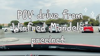 POV drive from Winfred Mandela to Broadacres Fourways [upl. by Miquela]