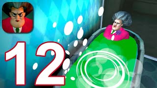 Scary Teacher 3D  Gameplay Walkthrough Part 12  Sticky Mess [upl. by Aryam]