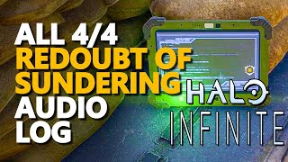 All Redoubt of Sundering Audio Log Halo Infinite [upl. by Griffie819]