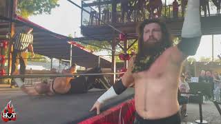 Dimitri Alexandrov vs Lue Cameron HOT HARDCORE CHAMPIONSHIP  The Backyard in Waco Texas [upl. by Ahsimat759]