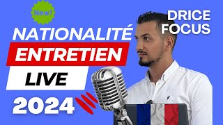 Nationalité française 2024  Nouveau Entretien assimilation naturalisation retour d’expérience [upl. by Llerrod]