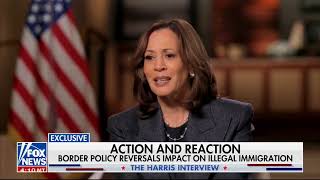 MUST WATCH Kamala Harris Disastrous Interview with Fox News [upl. by Nat36]