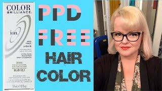 PPD Free Hair Color Ion Color Brilliance [upl. by Tterb900]