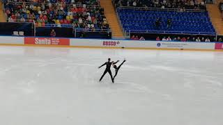 Aleksandra BOIKOVA  Dmitrii KOZLOVSKII Russian test skate 2020 FP [upl. by Pride]