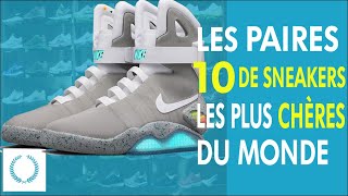 Les 10 Paires de Sneakers Les Plus Chères Au Monde En 2020 [upl. by Ahsykal]