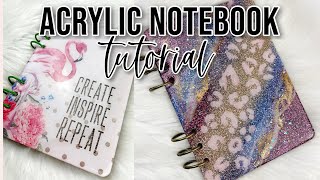 Acrylic Planner Tutorial [upl. by Ewell165]